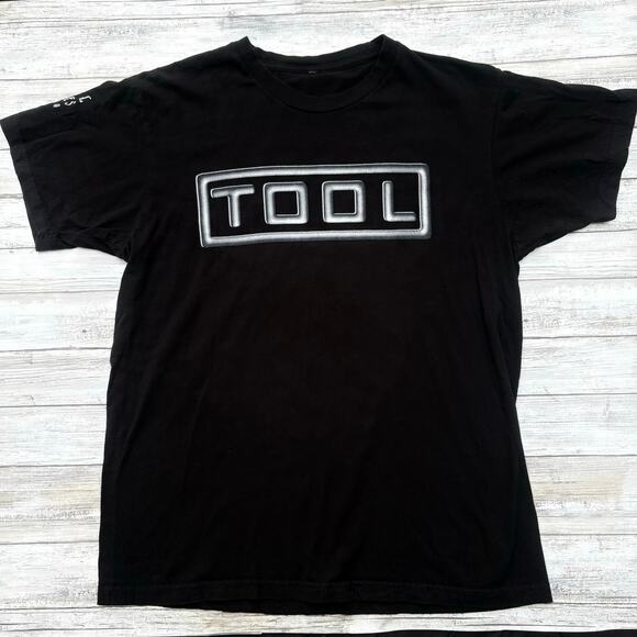 Tool Band T Shirt Small Black 2012 Los Angeles Concert Tour Crew Neck Graphic - Picture 1 of 7